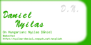 daniel nyilas business card
