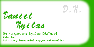 daniel nyilas business card